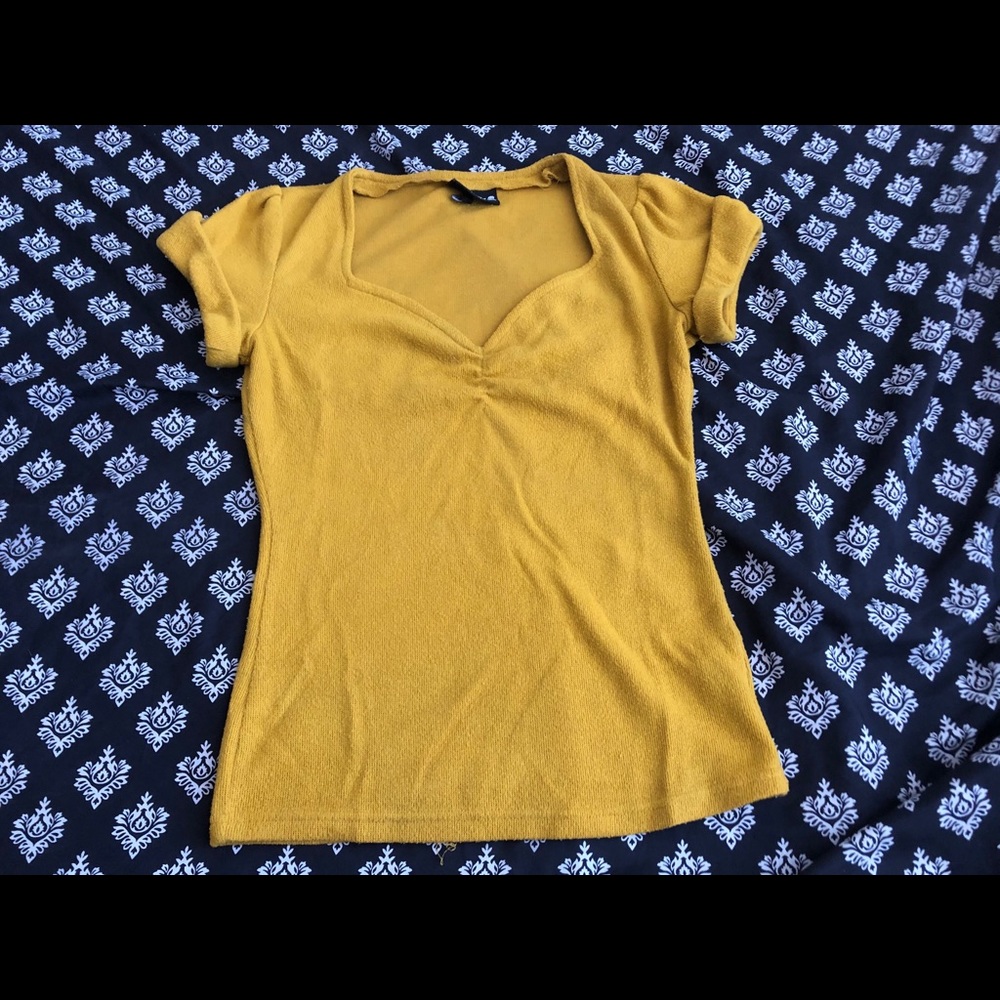 Sourpuss Mustard Top